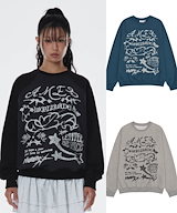 ames worldwide スウェット ジョンハン着用 ☆SEVENTEEN ジョンハン 着用！！【AMES-WORLDWIDE】V NECK