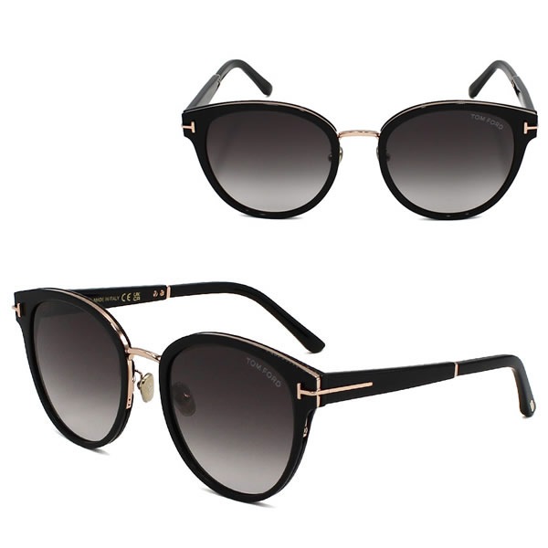 サングラス FT1138-K/S 01B 55 サングラス EYEWEAR アジアンフィット メンズ レディース ユニセックス ブラック ブラックグラデーション