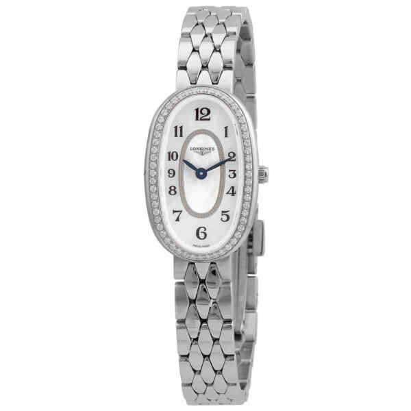 ロンジンSymphonette Diamond MOP Dial Ladies Watch L2.305.0.83.6