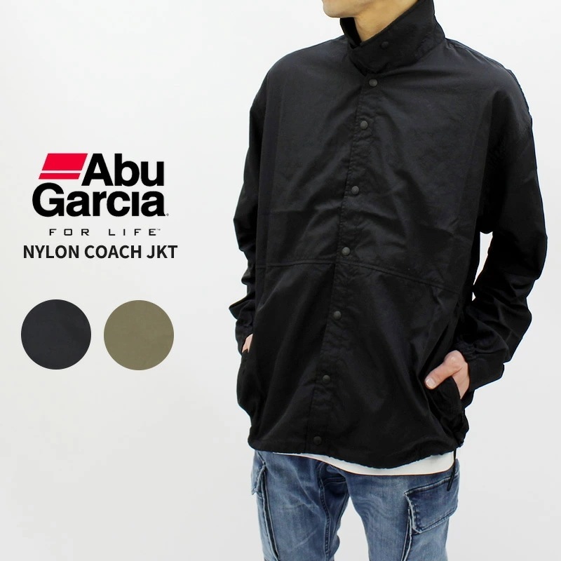 アブガルシア Abu Garcia ナイロン コーチ ジャケット Nylon Coach Jacket 24SAB-002 メンズ フィッシング アウター