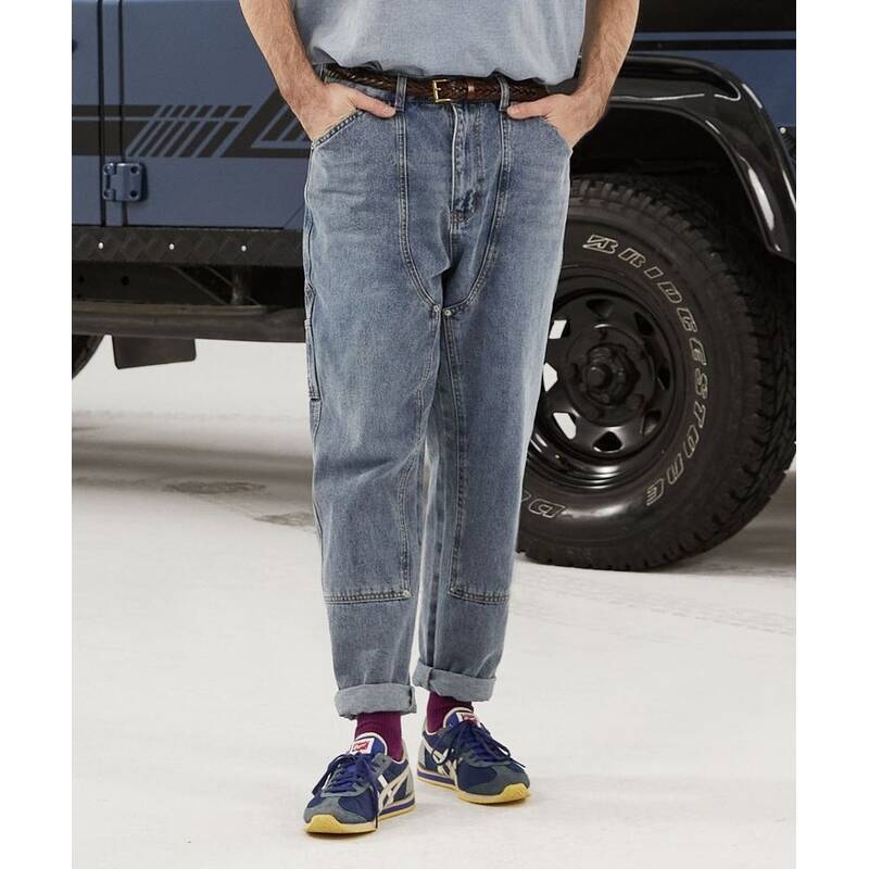 ペンフィールド PENFIELD TV フェード D ダブルニー ジーンズ スカイブルー FQ1WP55U 480450