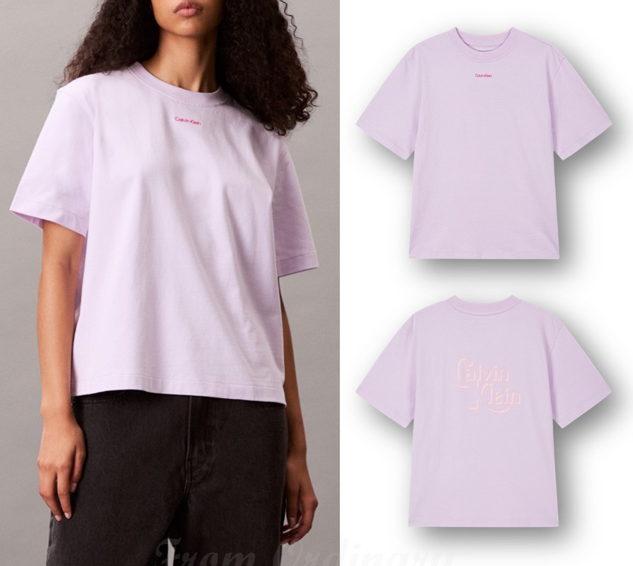 Oversized Fit Bold Logo T-shirt (47C853G-XEF)