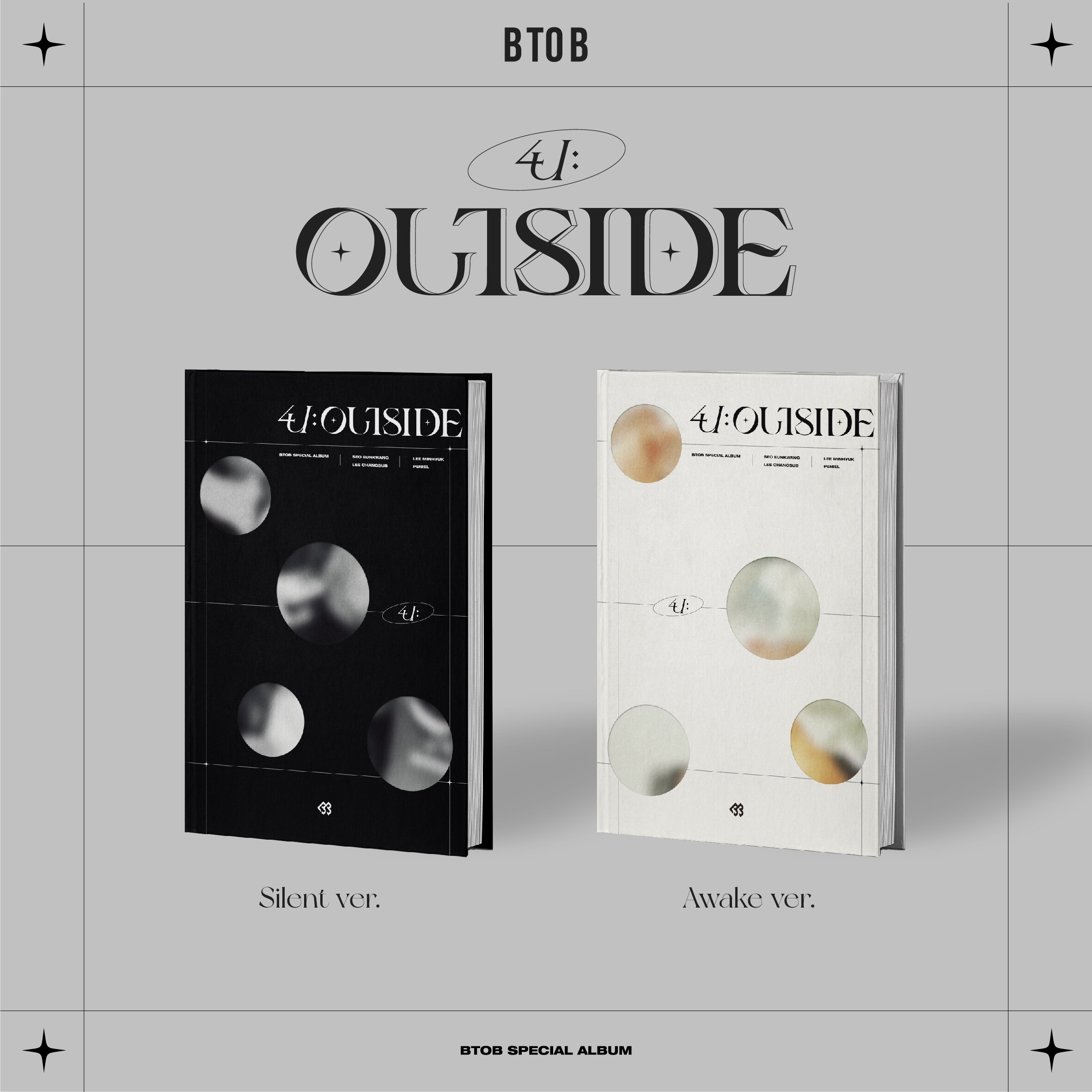 중복 2種セット 初回ポスター BTOB Special album/4U OUTSIDE