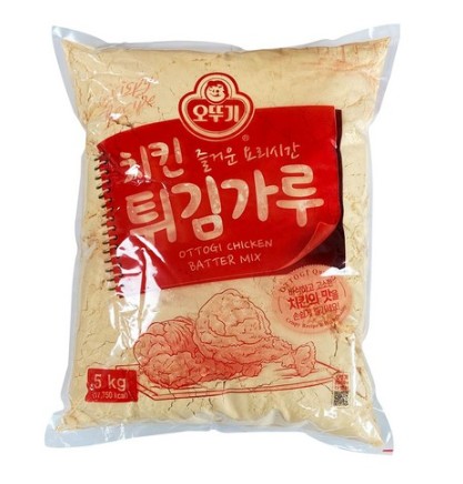 チキンフライ粉 5kg1個 レストラン用 食材 チキンの味 揚げ粉 ブチ キムチジョン 韓国食品
