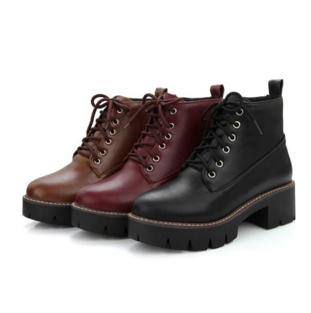 【期間特典】編み上げブーツ レディース ブーツ ショートブーツ エンジニアブーツ レースアップブーツ 編み上げ 歩きやすい ジュニアブーツ ダンス ブーツレディース レースアップ レディースブーツ 靴