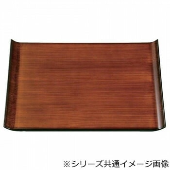 福井クラフト　尺5ウイングトレーチーク木目普賢塗弱SL 15151640