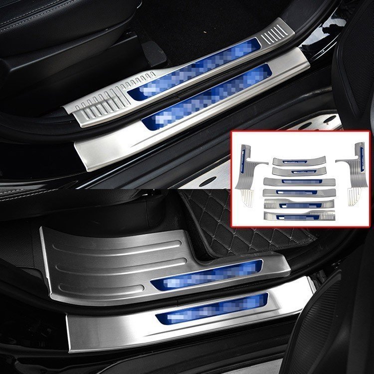 アウトランダー OUTLANDER PHEV スカッフプレート ステップインナーガーニッシュ 8P 傷予防 外装