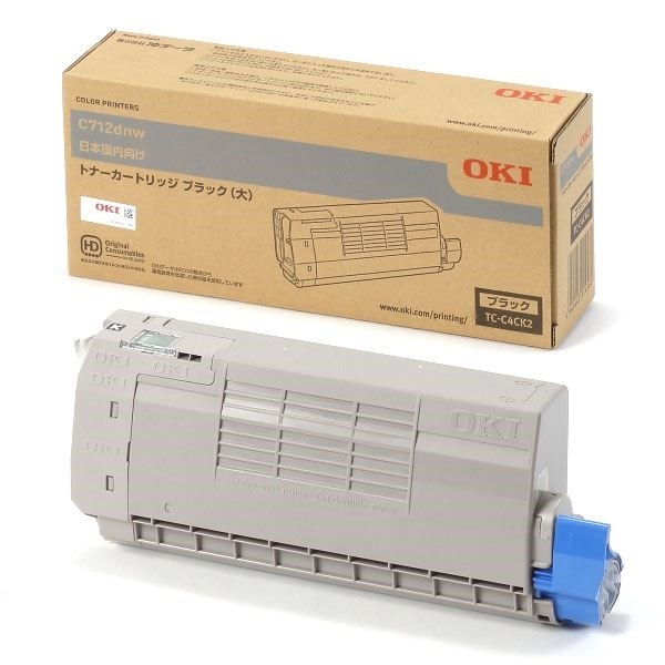 （業務用3セット） [純正品] OKI TC-C4CK2 トナーカートリッジ ブラック 大 59,003円