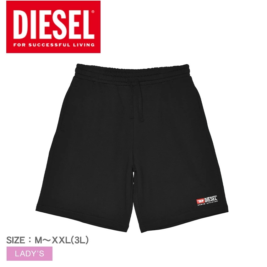 P-CROWN-DIV A03760 レディース ズボン パンツ ボトムス ハーフパンツ 短パン 半ズボン ポケット カジュアル シンプル ストリート 普段使い ブランド ワンポイント