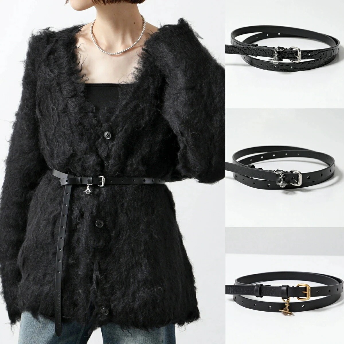 Vivienne Westwood ヴィヴィアンウエストウッド ベルト MINI ALEX CHARM BELT 8201007IW 8201007HW L00 【mega】