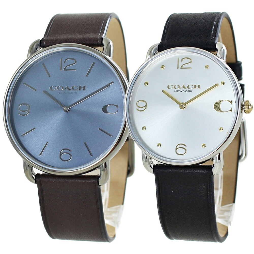 ペアウォッチ おしゃれ コーチ ペア腕時計 夫婦 両親 カップル ブランド 時計 シンプル 革ベルト結婚祝い 誕生日 結婚記念日 ペアギフト 1460264714504198
