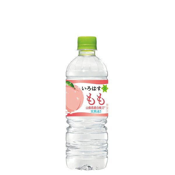 いろはす いろはす もも 540ml PET ペットボトル ミネラルウォーター 3ケース 24本 合