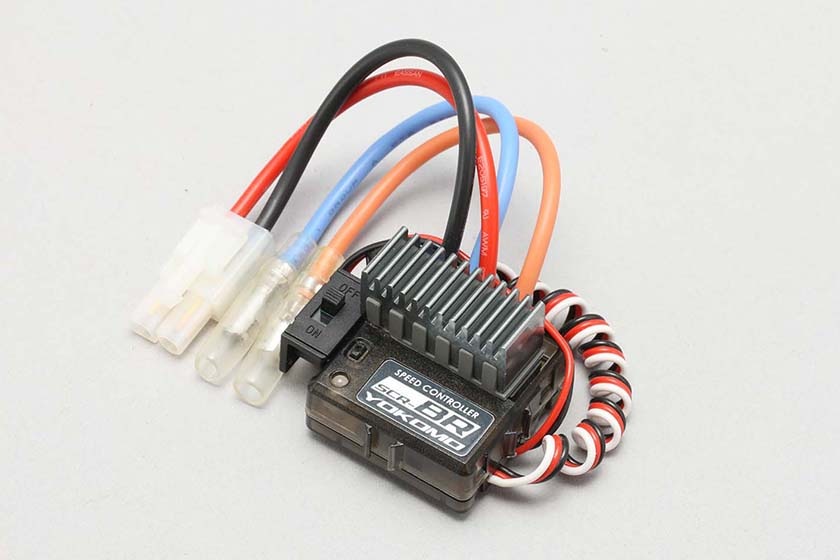 ヨコモ ブラシモーター用スピードコントローラーSCR-BR【SCR-BRA】 ラジコンパーツ ヨコモSCR-BRA スピードコントローラーSCR-BR