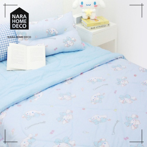 サンリオ シナモロール 薄綿布団 Ribbon 韓国人気 かわいい 韓国インテリア