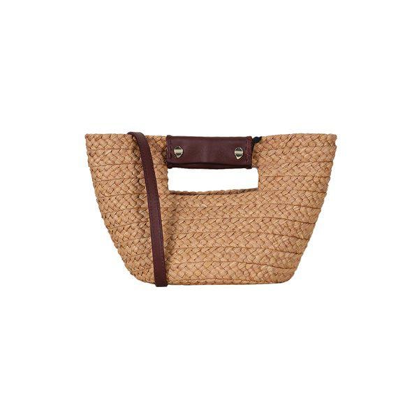 26SS 女性 レミ トートバッグ ミニ ヌガーガーネット BAG51851 NOUGATGARNET
