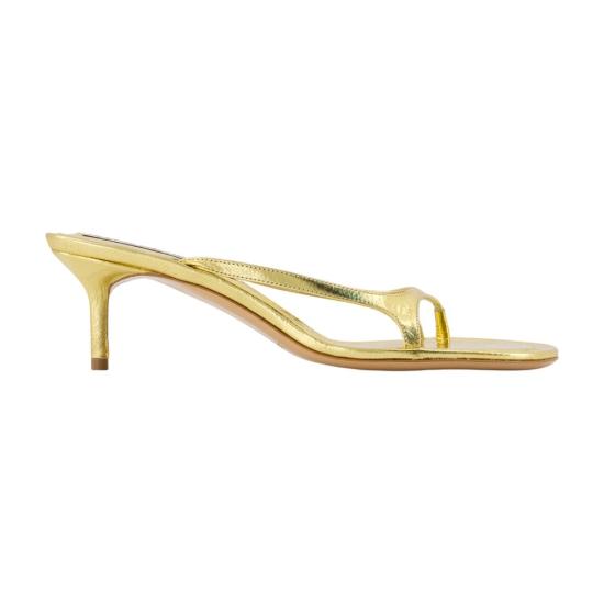 ACNE STUDIOS Women Sandals AD0922 290 gold