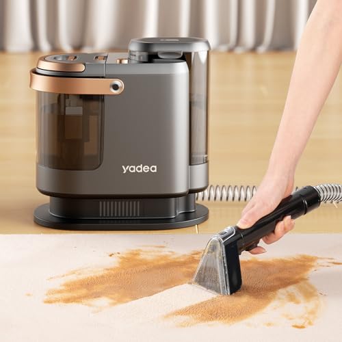 2024新登場 Yadea R3 カーペットクリーナー18000Pa超強吸引力 カーペット洗浄機 布洗浄機 染み抜き ソファクリーナー 絨毯クリーナー 水洗い 車用 バキュームクリーナーソファ洗浄 カ