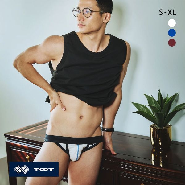 トゥート ECO ドライタッチ カップビキニ メンズ 前閉じ 立体カップ ローライズ TOOT 日本