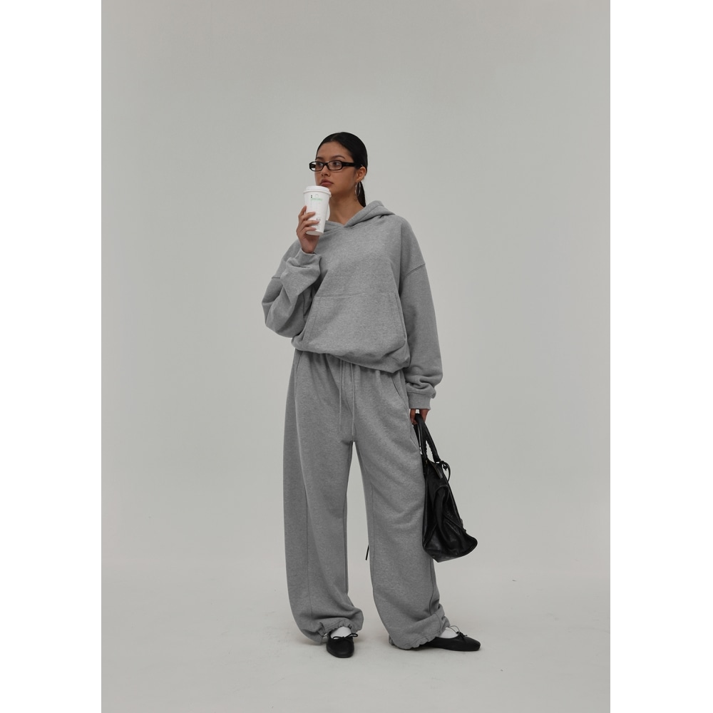 ブラックアップ [B-BASIC] ヘビースウェットオーバーフィットパーカー