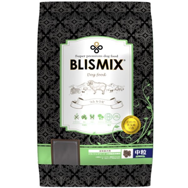 ブリスミックス 犬用 ラム 中粒 3kg 5,232円