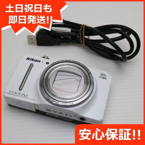 超美品 COOLPIX S9700 エレガントホワイト デジカメ ニコン 23