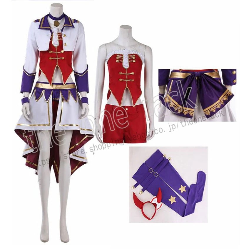 ウマ娘 プリティーダービー 風 烏拉拉 ハルウララ コスプレ 衣装 ウィッグ 靴 ハロウィンcosp