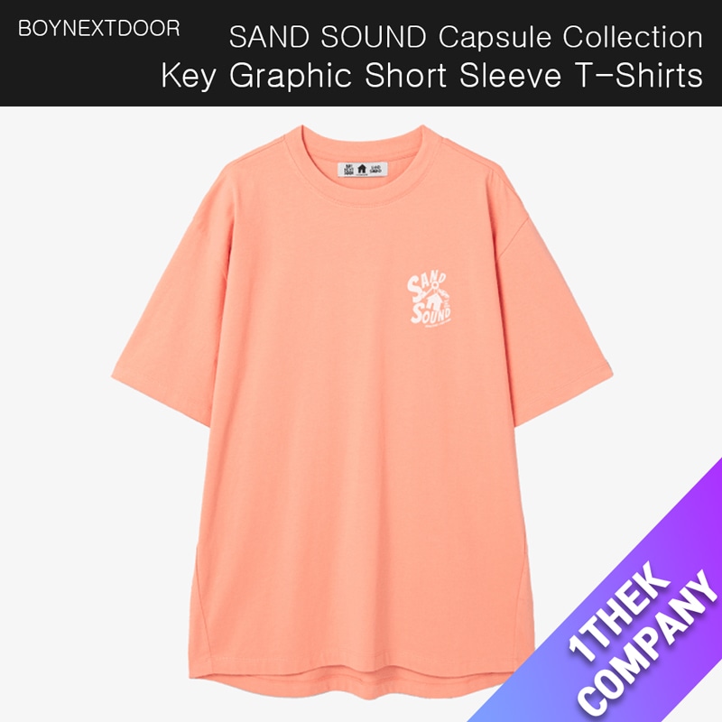 （Key Graphic Short Sleeve T-Shirts）BOYNEXTDOOR I SAND SOUND Capsule Collection MD