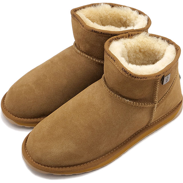 ムートンブーツ プラチナム スリムダーリン [WP11875] PLATINUM SLIM DARLING レディース 靴 ショートブーツ 撥水 Chestnut