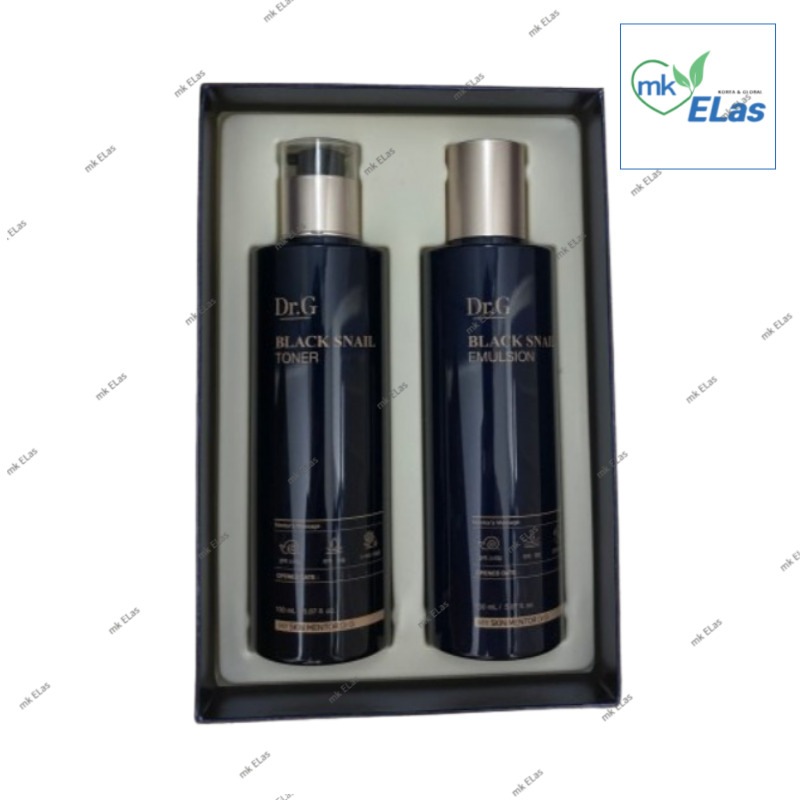 スキンケア2種/ブラック スネイルトナー 150mL/ブラックスネイル エマルジョン 150mlギフトセット