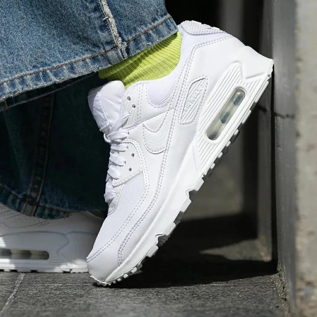 NIKE WMNS AIR MAX 90 "TRIPLE WHITE" ナイキ ウィメンズ エアマックス スニーカー ( 白 トリプル ホワイト レディース メンズ DH8010-100 )