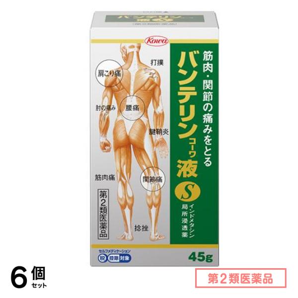 第２類医薬品 コーワ液S 45g 6個セット