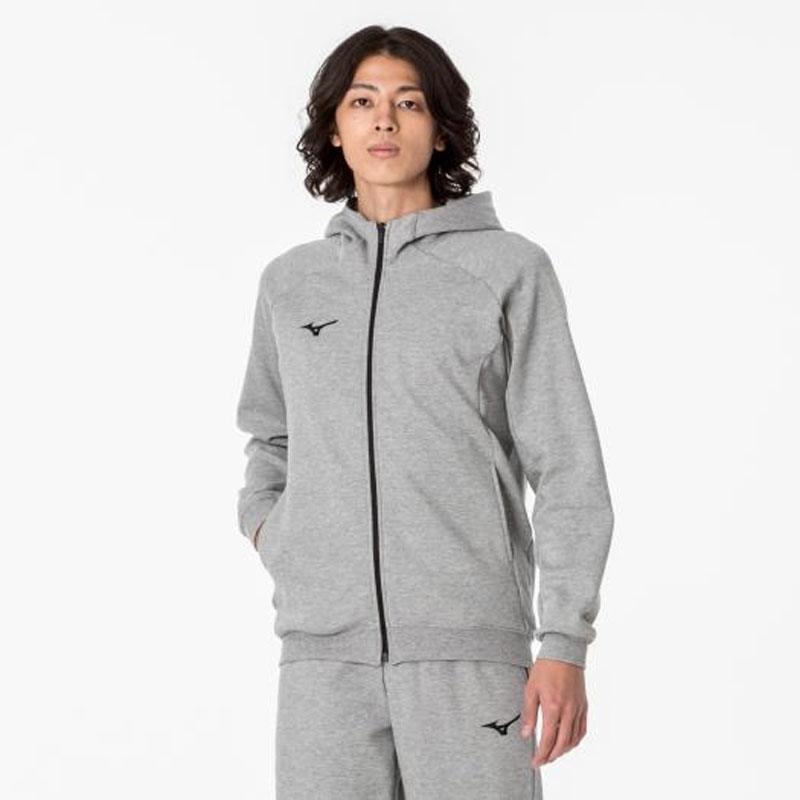 スウェットフルジップフーディ 陸上競技 ウエア スウェット (32MCA177)