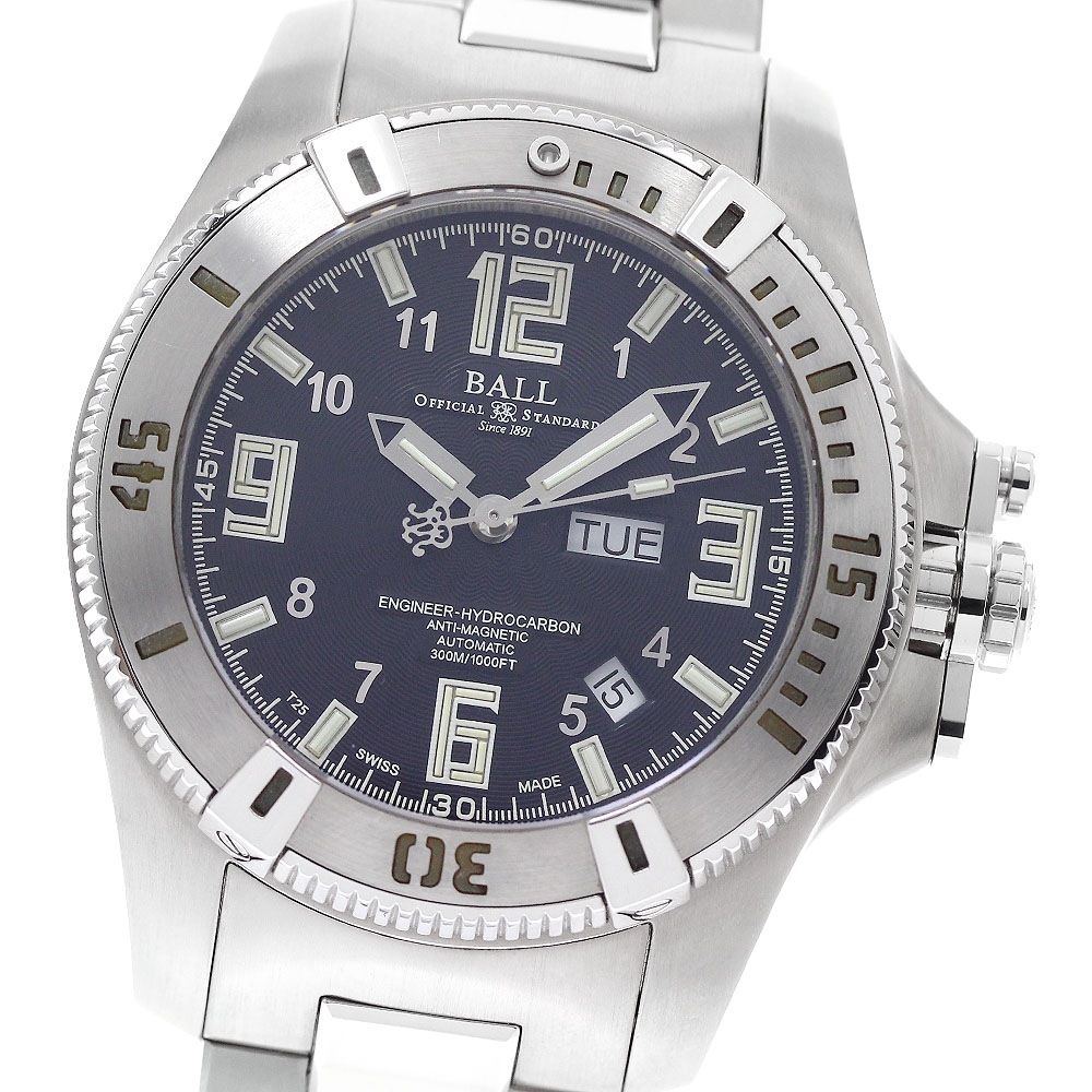 ボールウォッチ BALLWATCH DM1036A エンジニア ハイドロカーボン デイデイト 自動巻き メンズ 良品 _959773【中古】