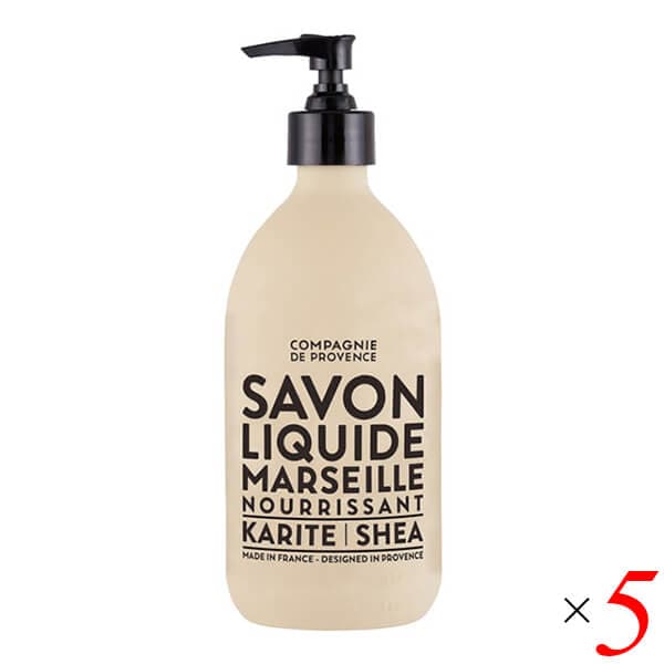 カンパニー ド プロバンス カリテ リキッドマルセイユソープ 495ml 5本セット