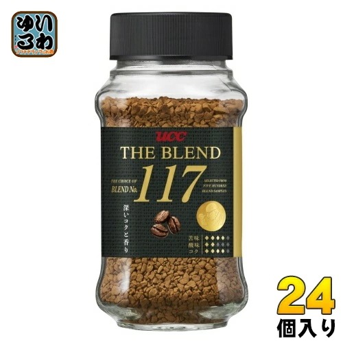 UCC ザ・ブレンド 117 70g 瓶 24個 (12個入×2 まとめ買い) コーヒー 珈琲 インスタントコーヒー