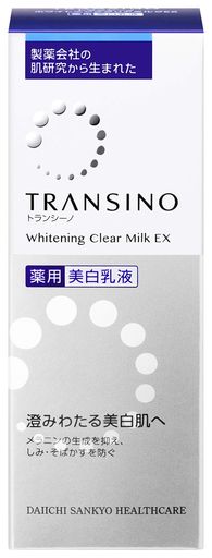 トランシーノ 【医薬部外品】 薬用ホワイトニングクリアミルクEX 100ML 乳液 美白ケア トラネキサム酸 配合 シミ 毛穴 ケア