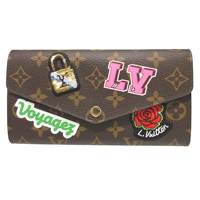 Qoo10] Louis Vuitton 新品同様 2つ折り ポルトフォイユ サラ