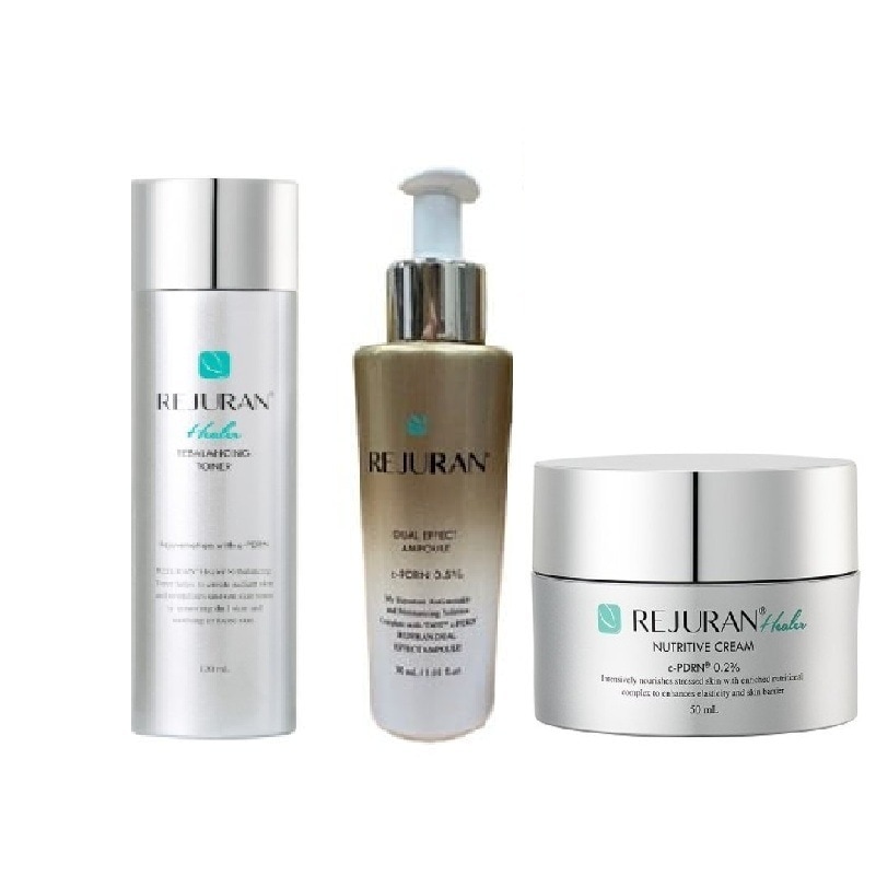 【トナー＋アンプル＋クリームセット】 リバランシングトナー 120ml ＋ ターンオーバーアンプルデュアルエフェクト 30ml ＋ ニュートリティブクリーム 50ml