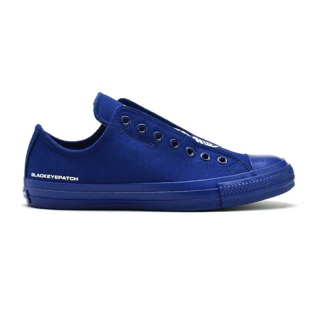 コンバース ブラックアイパッチ コンバース オールスター 100 メンズ スリップ OX スニーカー ネイビー 紺 CONVERSE ALL STAR 100[31306641]