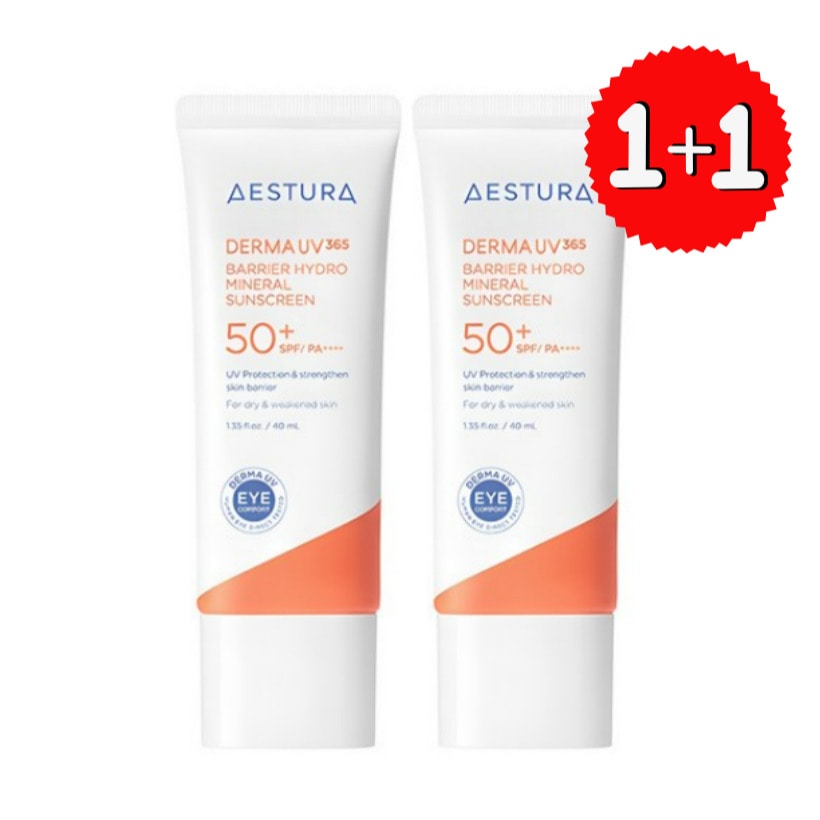 ダーマUV365バリアハイドロミネラルサンスクリーン, 40ml x2個 韓国スキンケア 韓国 コスメ