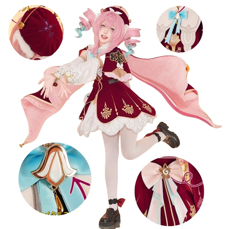 「予約販売,20 -30間発送対応」Monenjoy　崩壊：スターレイル ヒアンシー コスプレ衣装　礼服　洋服シューズ＋ウィッグ追加　ワンピース 可愛い