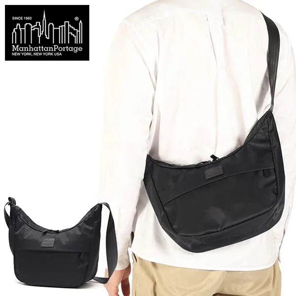 日本正規品 ショルダーバッグ メンズ レディース 小さめ ブランド 斜めがけ 軽量 WILLIAMSBURG SHOULDER BAG TWILL MP6062TWLBL