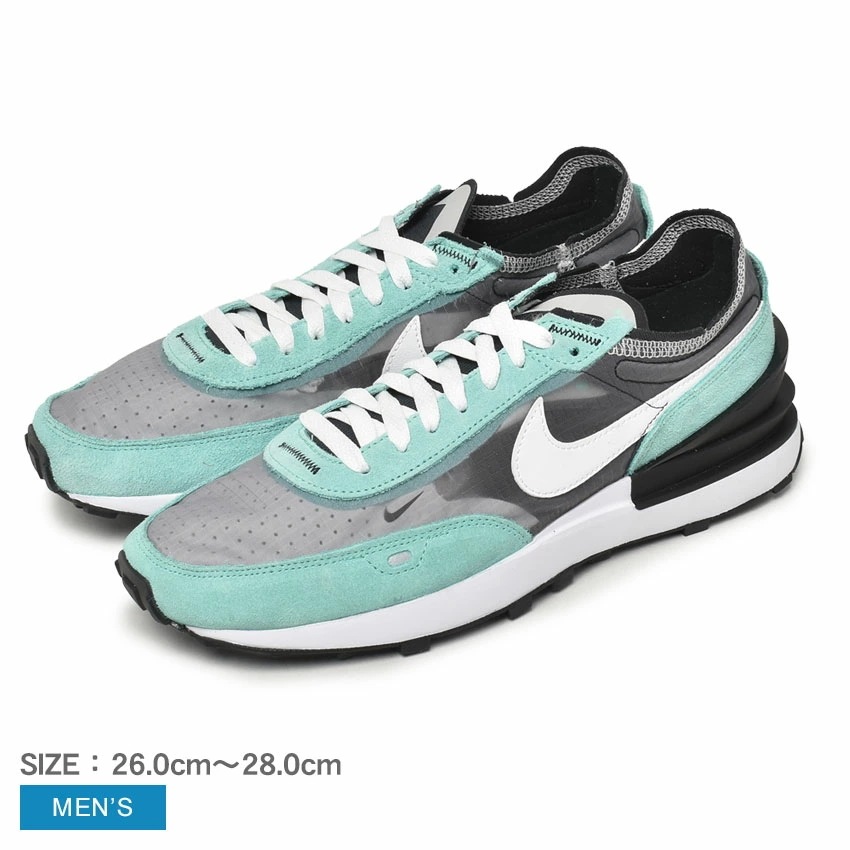 ワッフルワン DD8014 メンズ 靴 シューズ ローカット メッシュ スエード スウェード シューレース ブランド カジュアル スポーティ スポーツ ランニング 運動 シンプル おしゃれ