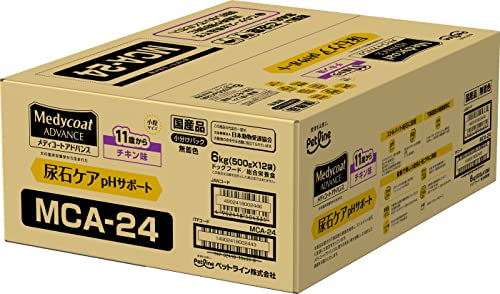アドバンス 尿石ケア pHサポート 11歳から【国産/アルミ小分け】 6kg(500g×12)