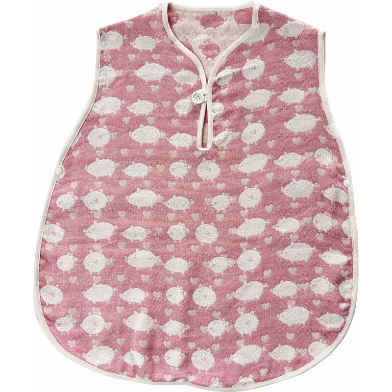 エレファントインファント フラッフィーガーゼ スリーパー ピンク