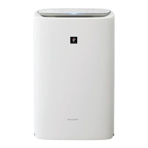 シャープ 空気清浄機 KI-SS50-W プラズマクラスター 25000 加湿 浮遊・付着ウィルス 花粉 空気浄化 薄型スリム おすすめ畳数 13畳 加湿量 600ML/H