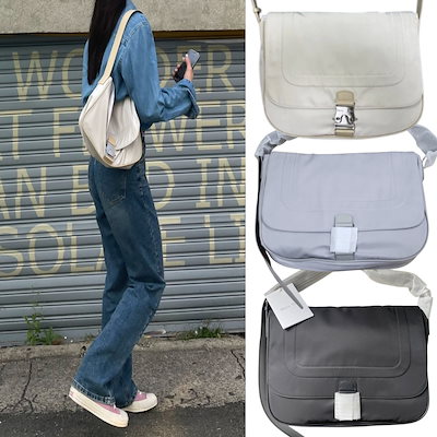 Qoo10] Matin Kim MATIN BIG BUCKLE BAG : バッグ・雑貨