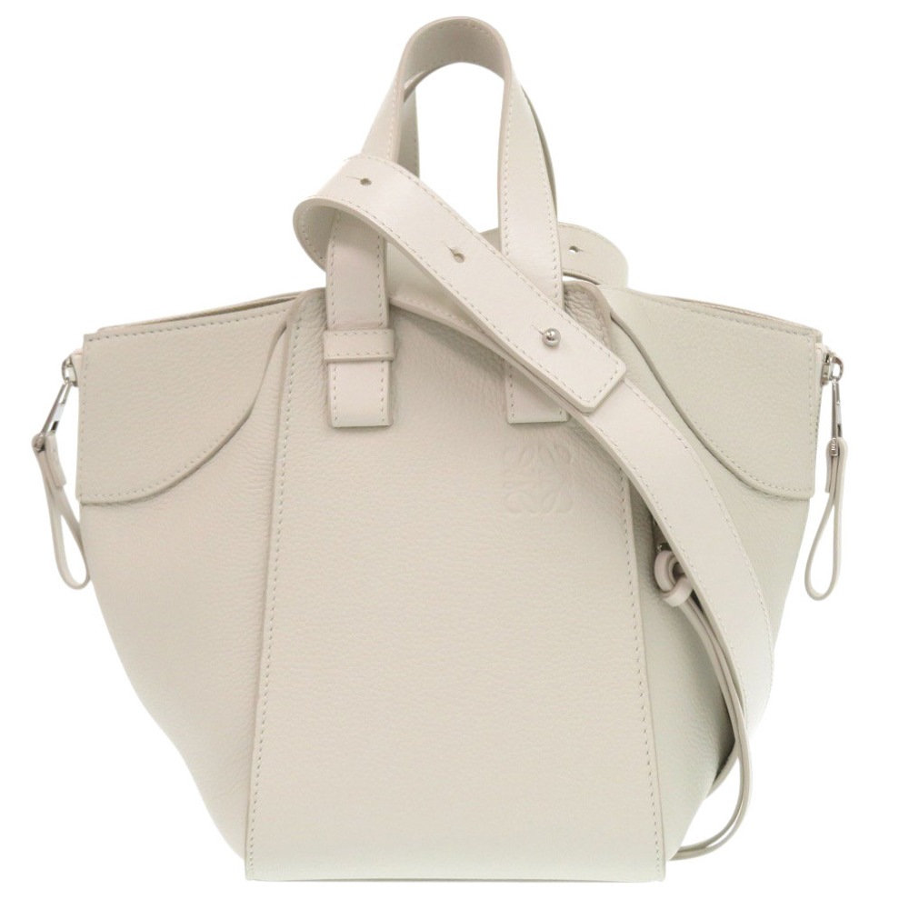 新品同様 2WAY HAMMOCK COMPACT A538H13X03 ハンドバッグ レザー ホワイト 0110【中古】 レディース