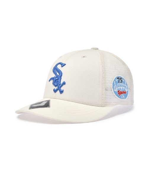 【MLB】 SIGNATURE PATCH MESH CAP CHW CREAM キャップ 正規品