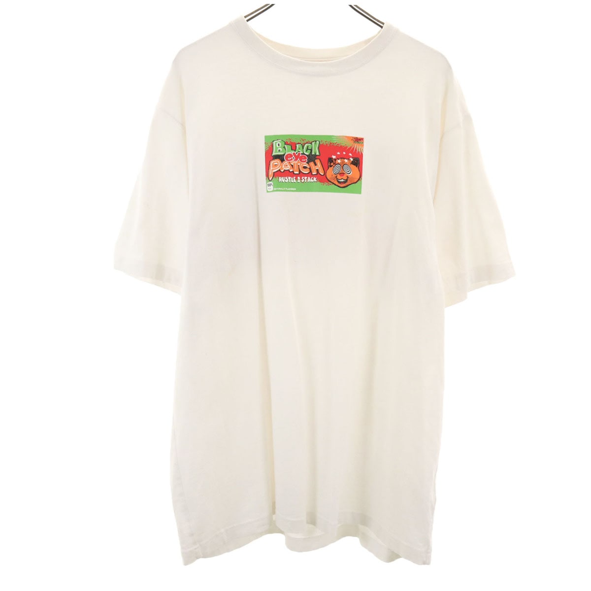プリント 半袖 Tシャツ XL 白 メンズ 古着